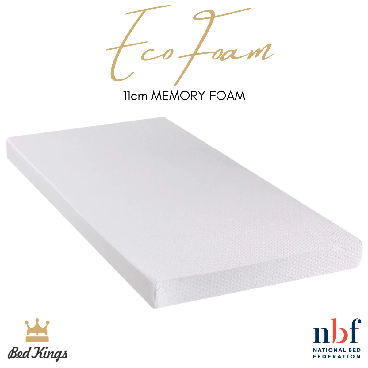 11cm Eco Foam Mattress - For Bunk Beds & Day Beds