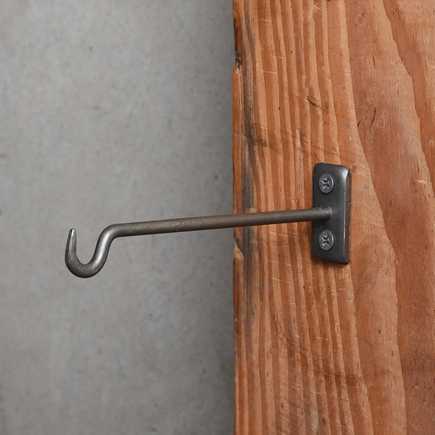 6" natural steel Wall Hook