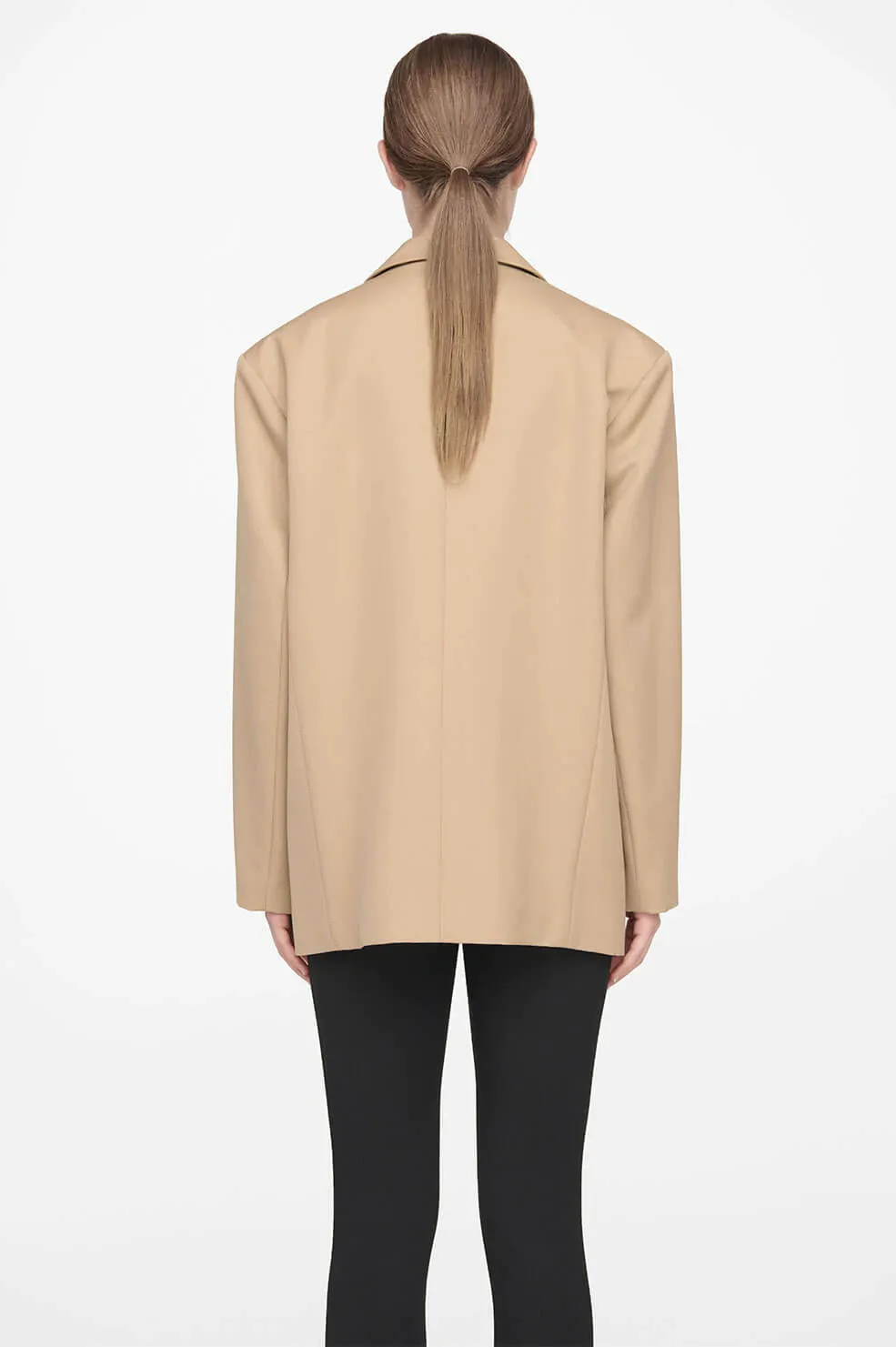 Anine Bing - Quinn Blazer in Deep Sand