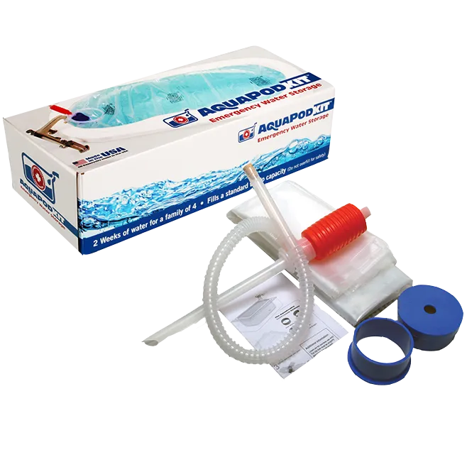 AQUAPODKIT - EMERGENCY WATER STORAGE