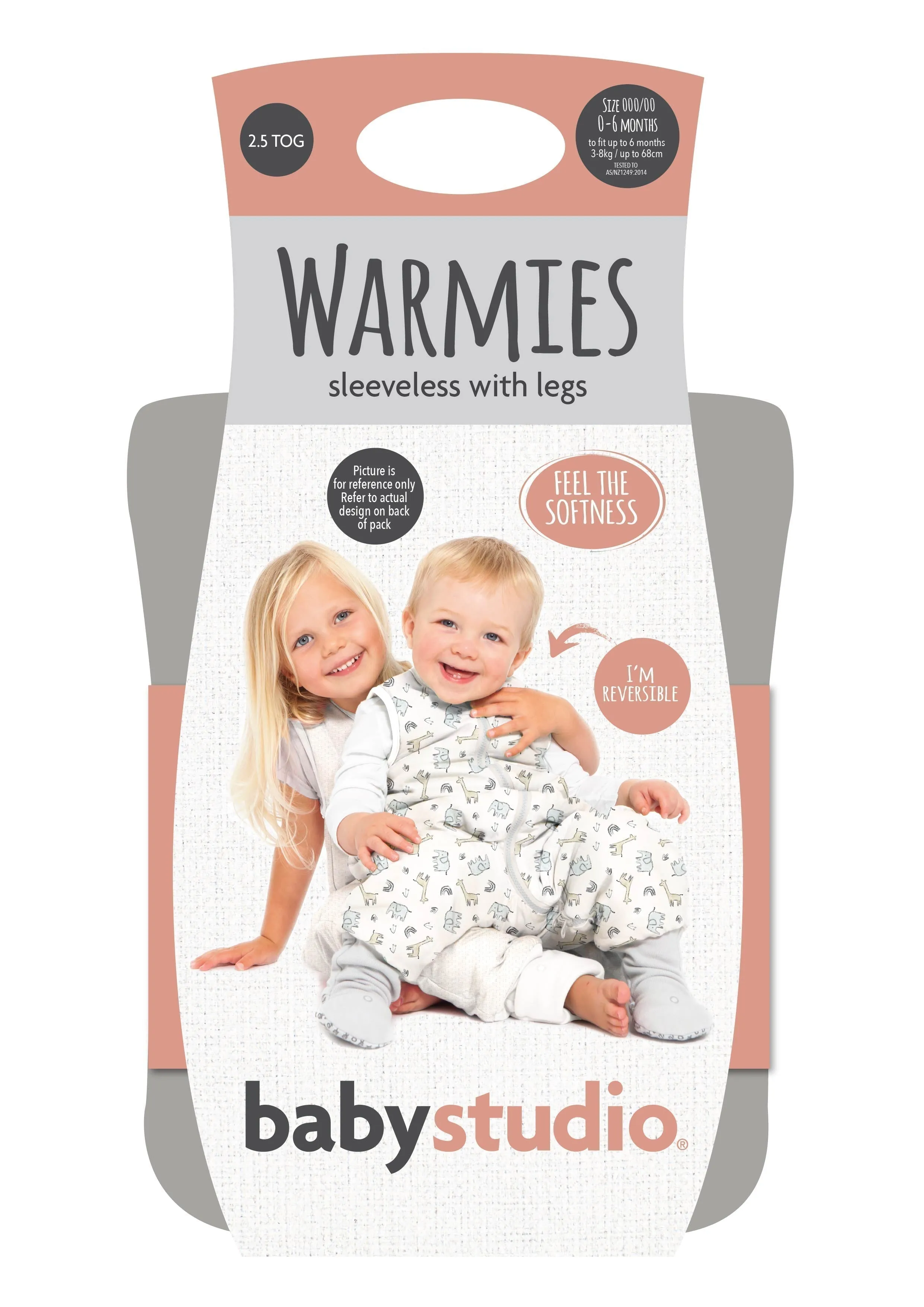 babystudio Warmies Cotton with legs no arms (12-24 Months) | babystudio