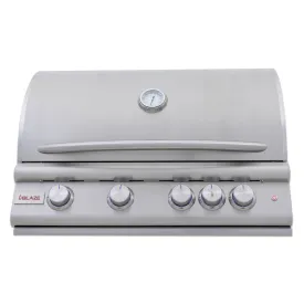 Blaze 32-Inch 4-Burner Premium LTE  Gas Grill with Rear Burner and Built-in Lighting System