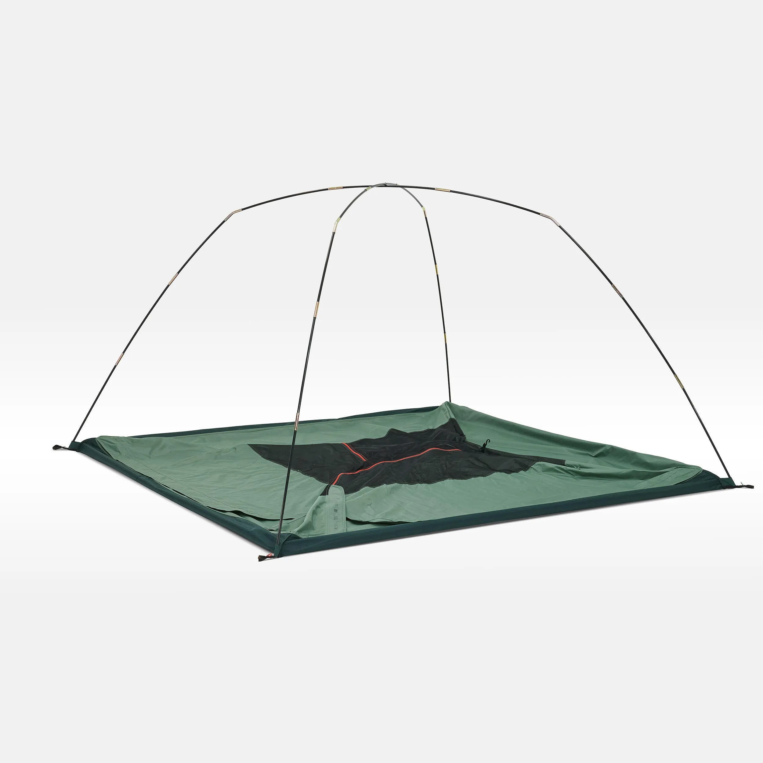 Camping tent 3-person Quechua Ultrafresh MH100, green