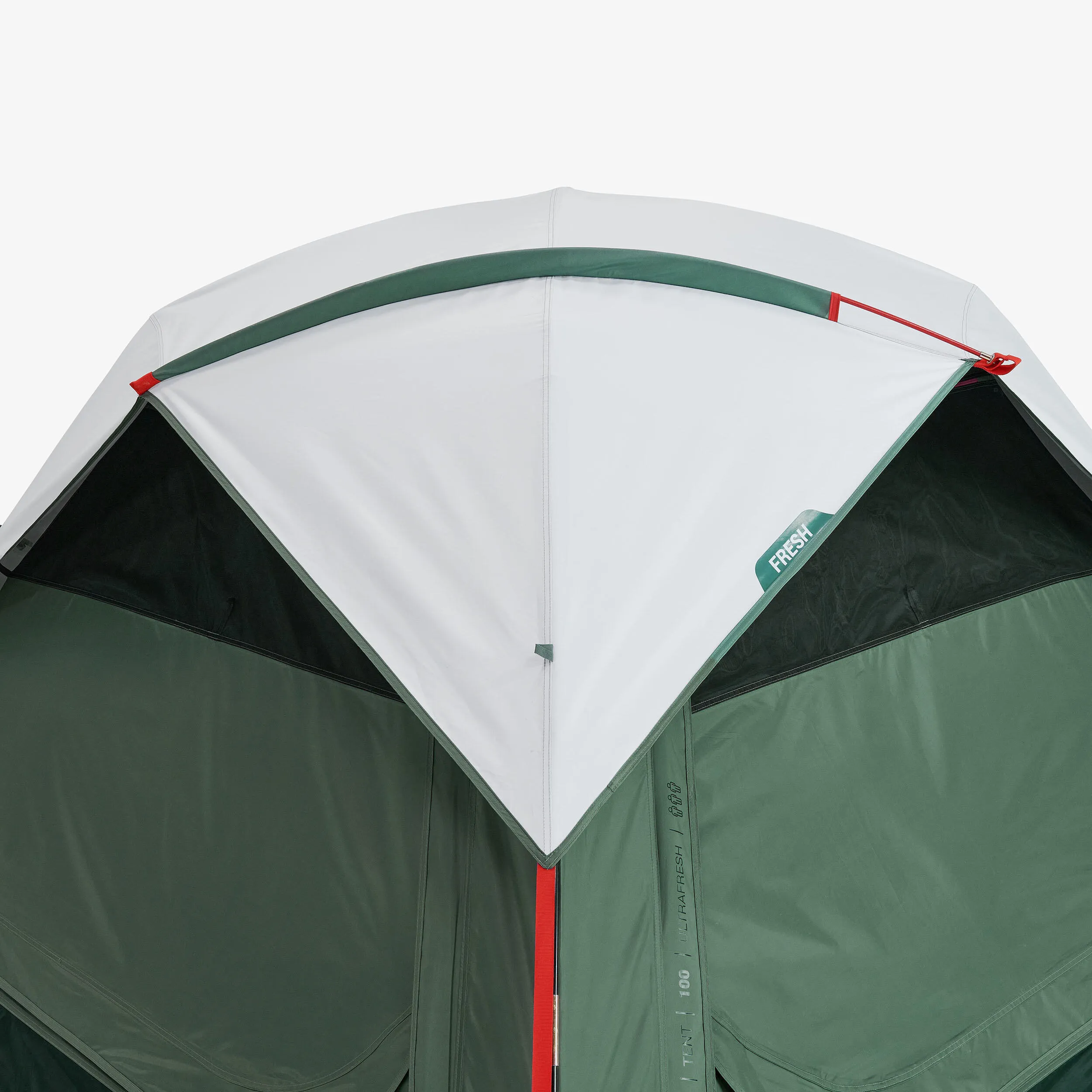 Camping tent 3-person Quechua Ultrafresh MH100, green