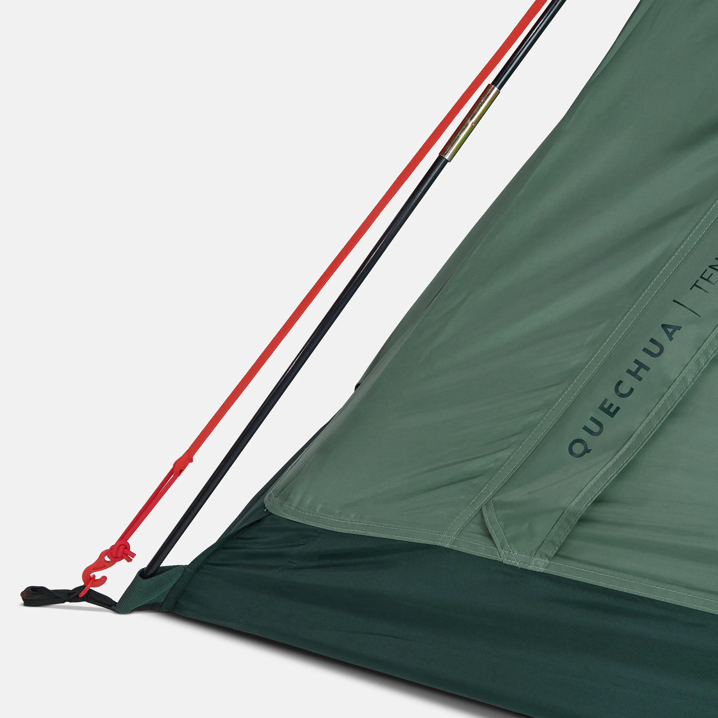 Camping tent 3-person Quechua Ultrafresh MH100, green