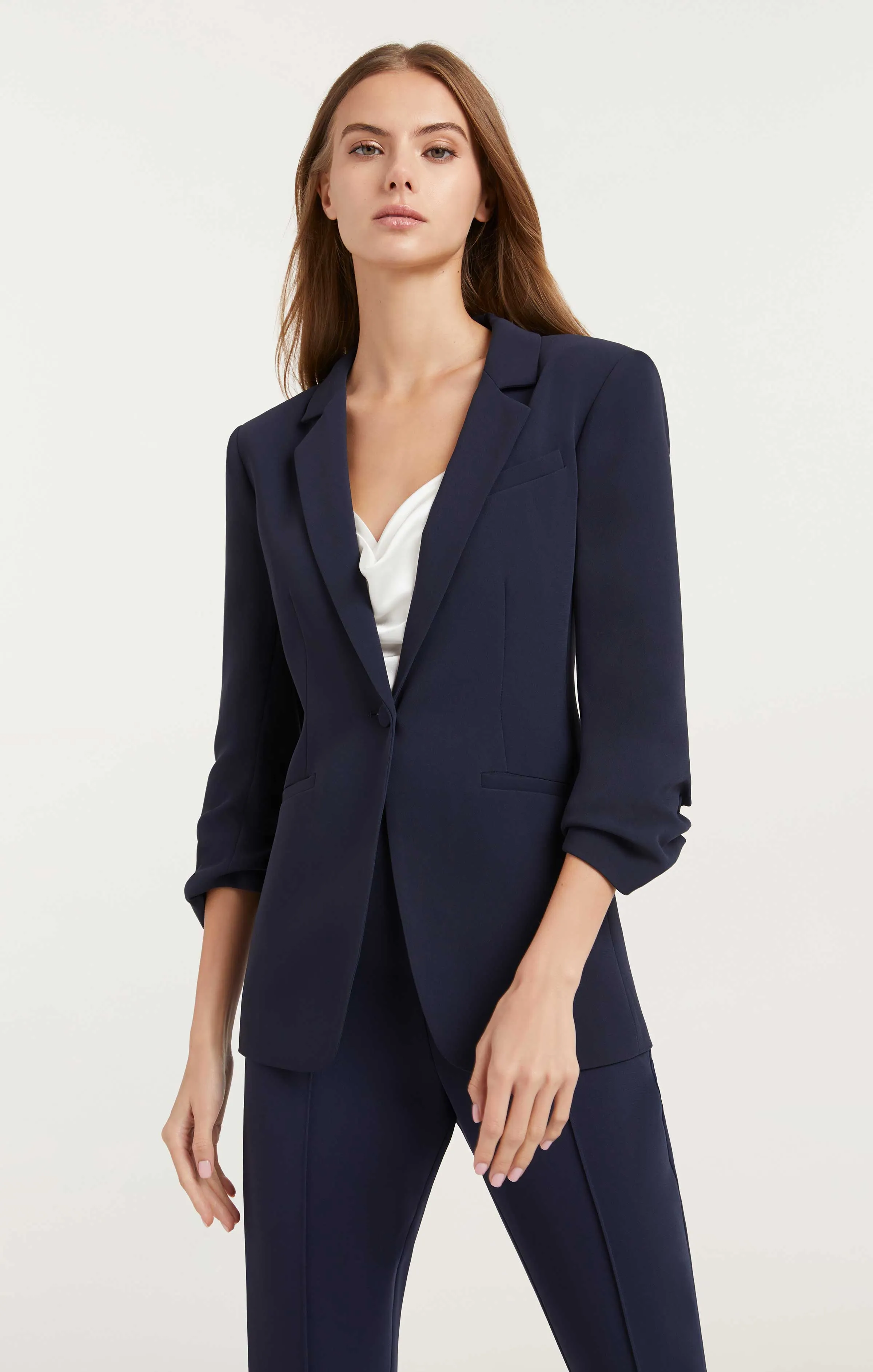 Crepe Khloe Blazer