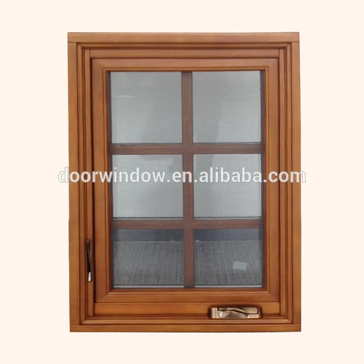 Doorwin 2021Cheap Factory Price small timber windows simple window grill design photos sample of grills