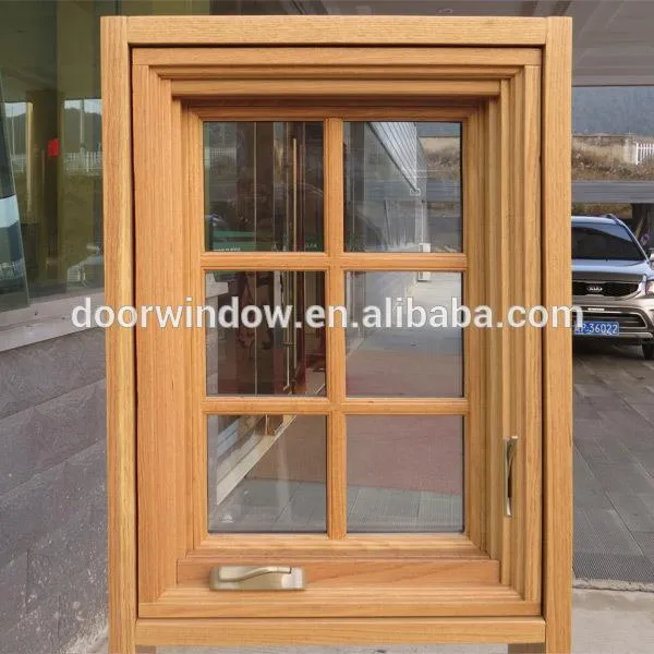 Doorwin 2021Cheap Factory Price small timber windows simple window grill design photos sample of grills