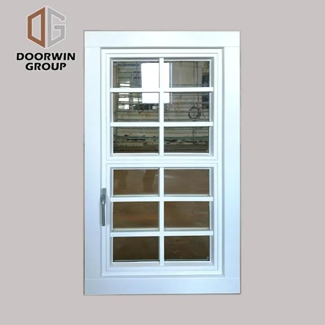 Doorwin 2021China Factory Seller casement window grills grilles for modern house design