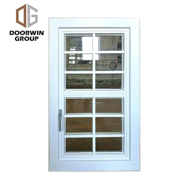 Doorwin 2021China Factory Seller casement window grills grilles for modern house design