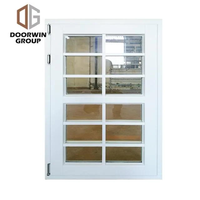 Doorwin 2021China Factory Seller casement window grills grilles for modern house design