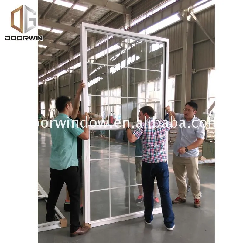 DOORWIN 2021Factory direct price small double hung windows sliding window designs with grills single or