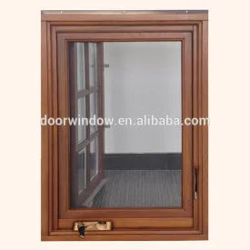 DOORWIN 2021Hot selling real wood windows readymade window grills pvc or