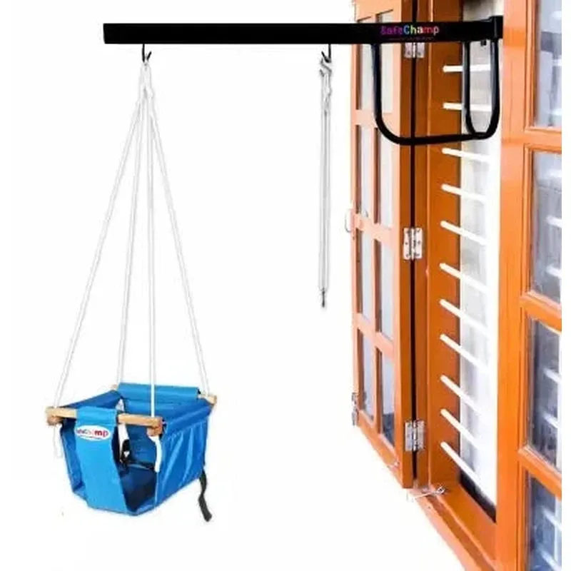 Ducky Baby Swing Seat - Hanging Indoor Swing for Kids | Used for Indoor Playground With Window Hanging Rod