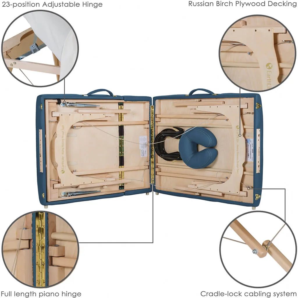 Earthlite Avalon XD Manual Tilt Top Massage Table Package