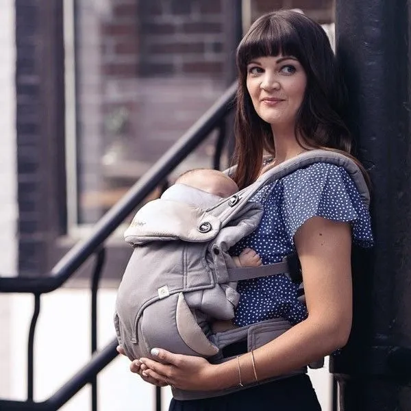 Ergobaby 360 Bundle (Carrier   Easy Snug Insert) - Grey