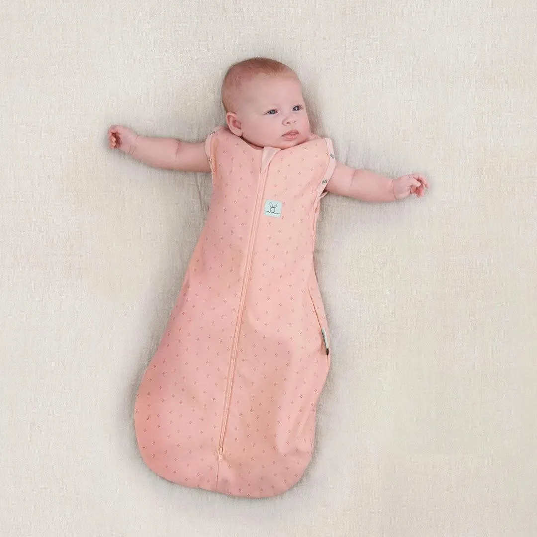 ergoPouch Organic Summer Cocoon Swaddle Sleeping Bag - Berries - 0.2 TOG