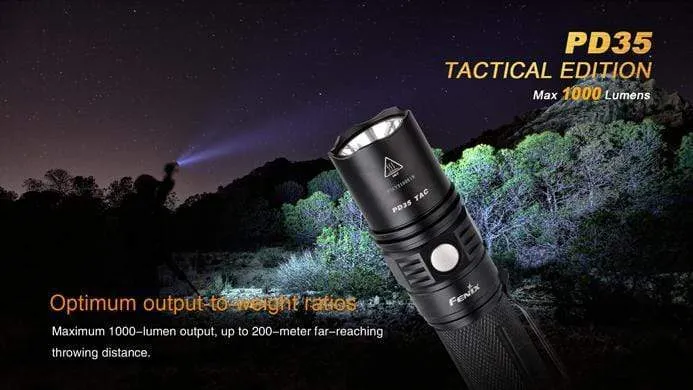 Fenix PD35 TAC - Tactical Flashlight