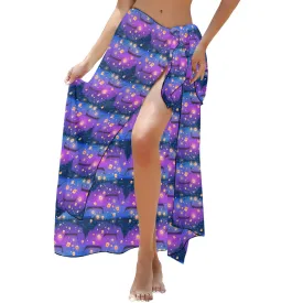 Floating Lanterns Long Beach Sarong Wrap