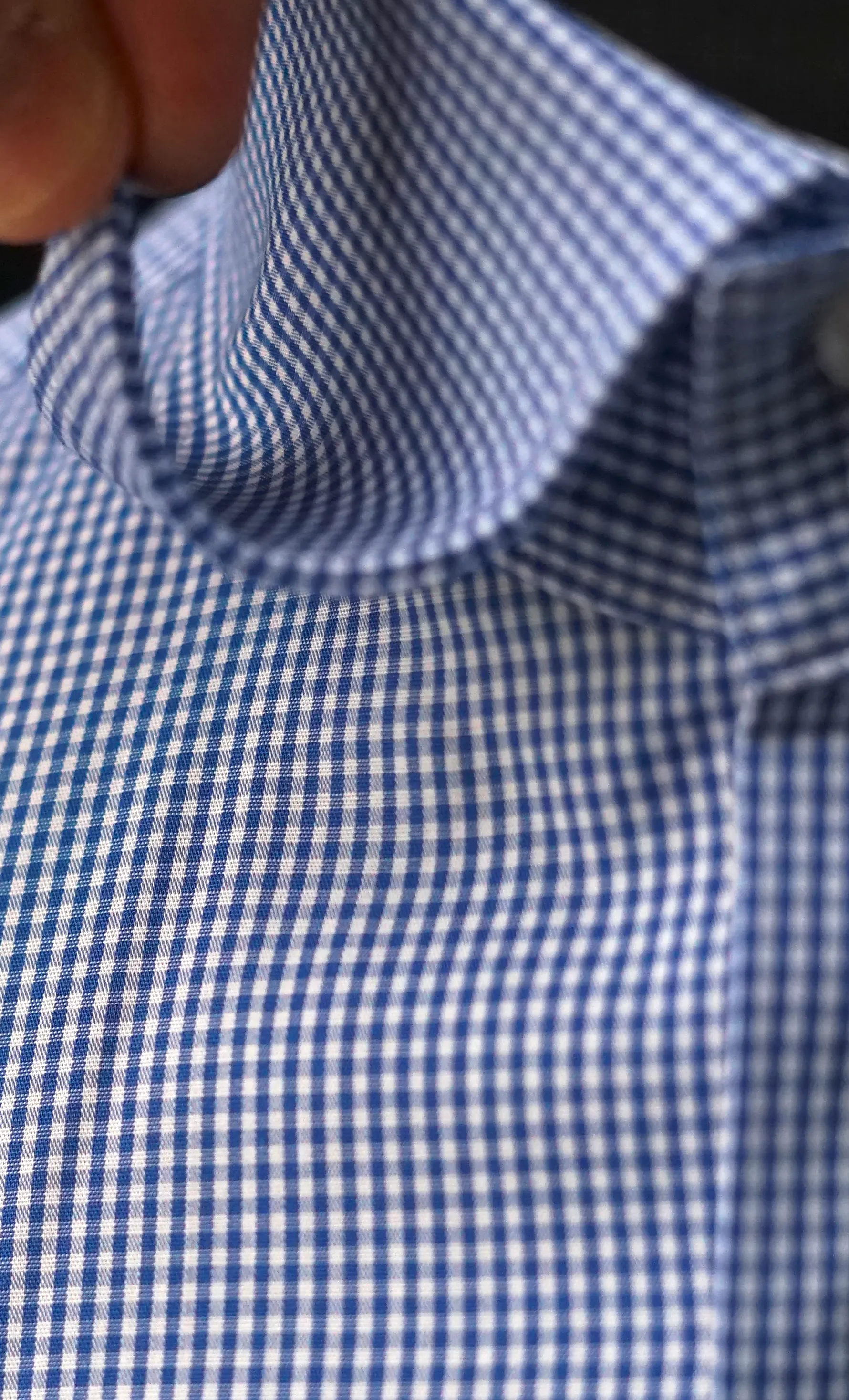 Gingham Easy Iron Dress Shirt