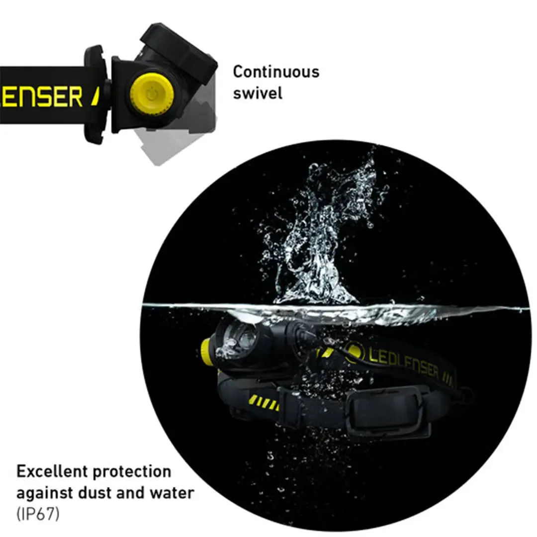 H5R Work Rechargeable Head Torch by LED Lenser