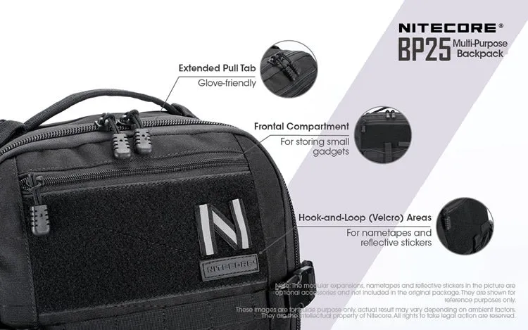 NITECORE BP25 Multipurpose Backpack