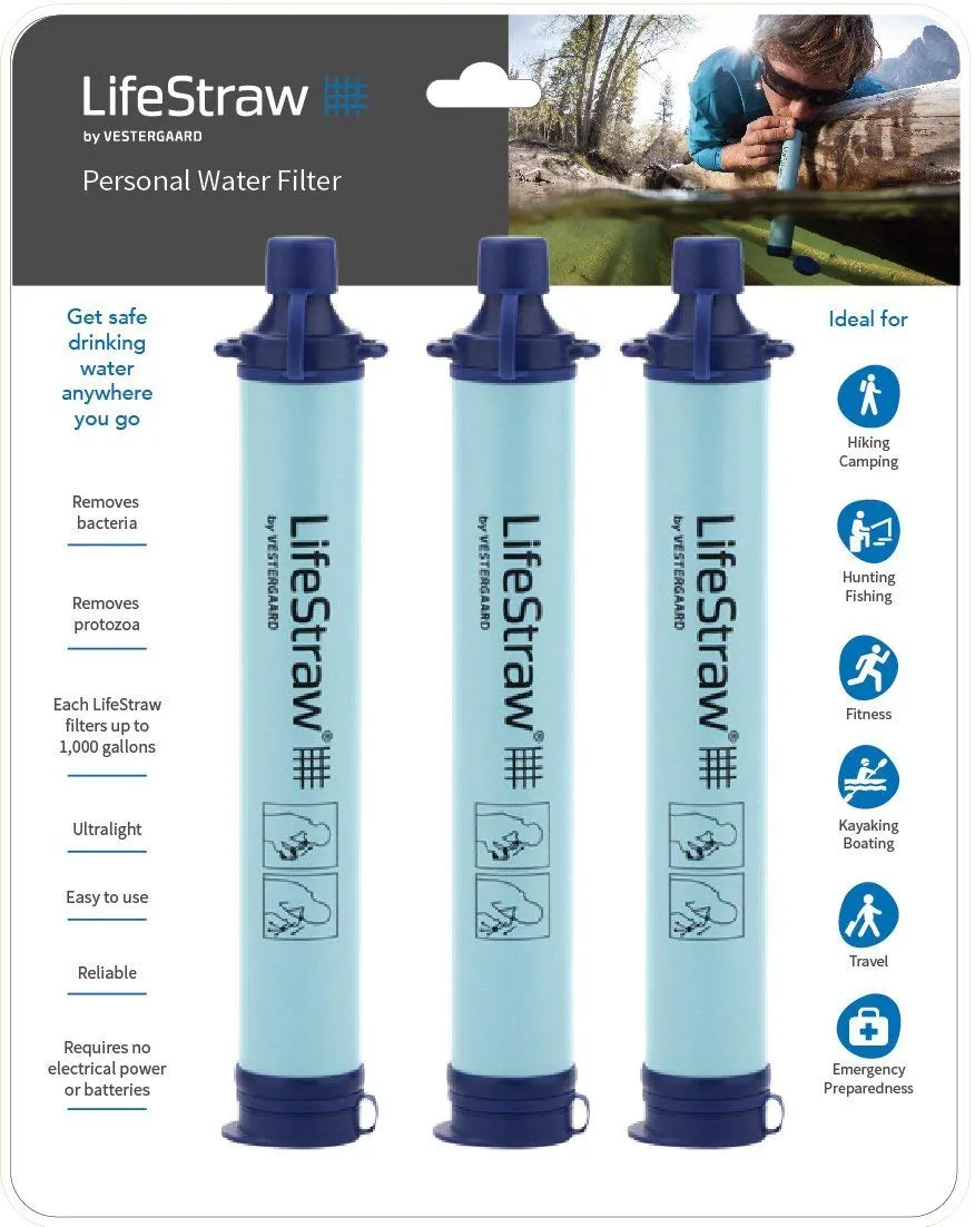 Personal Water Filter Straw