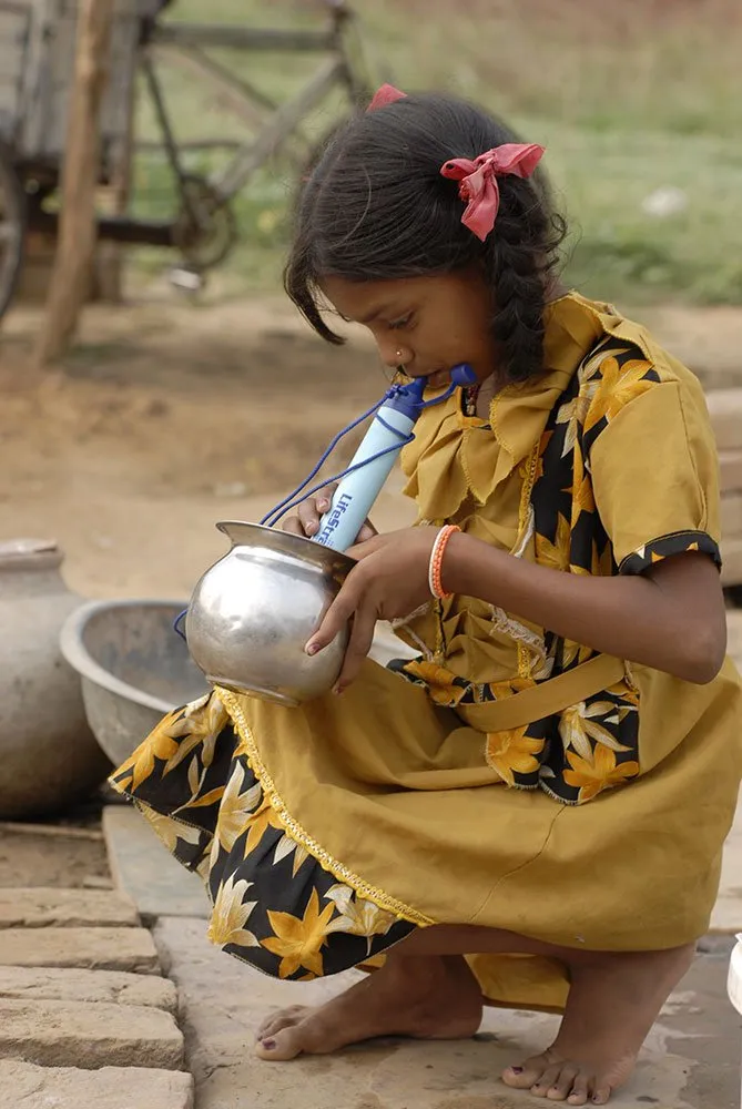 Personal Water Filter Straw