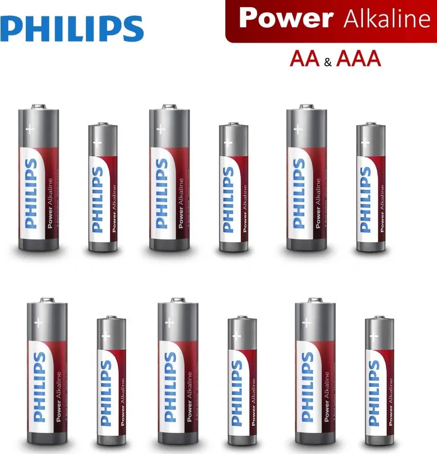 Philips: Power Alkaline Cell (Red)