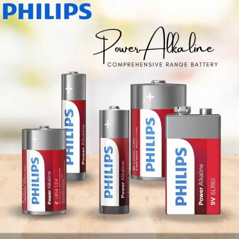 Philips: Power Alkaline Cell (Red)