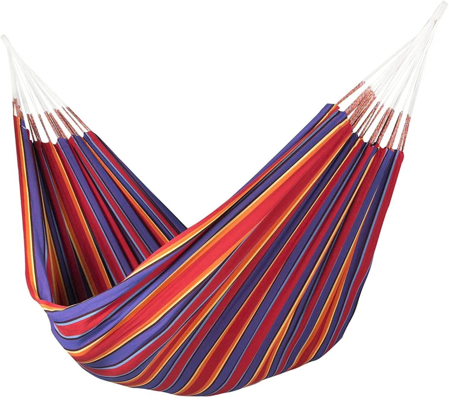 Premium Brazilian Style Double Hammock with Universal Stand