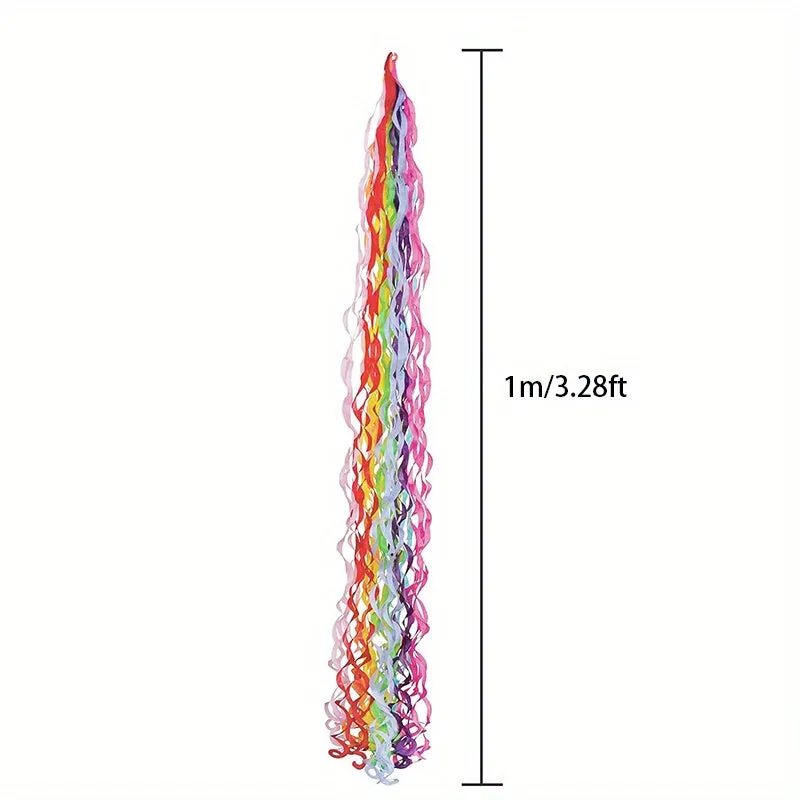 Rainbow Swirls Paper Tassel Garland Perfect Party Decoration Set