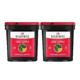 ReadyWise 240 Serving Vegetable Bucket Combo