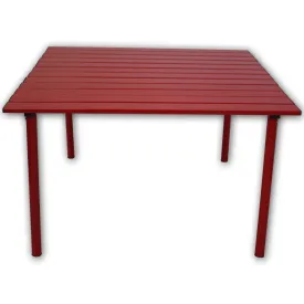 Table in a Bag A2716R Low Aluminum Portable Table in a Bag, Red