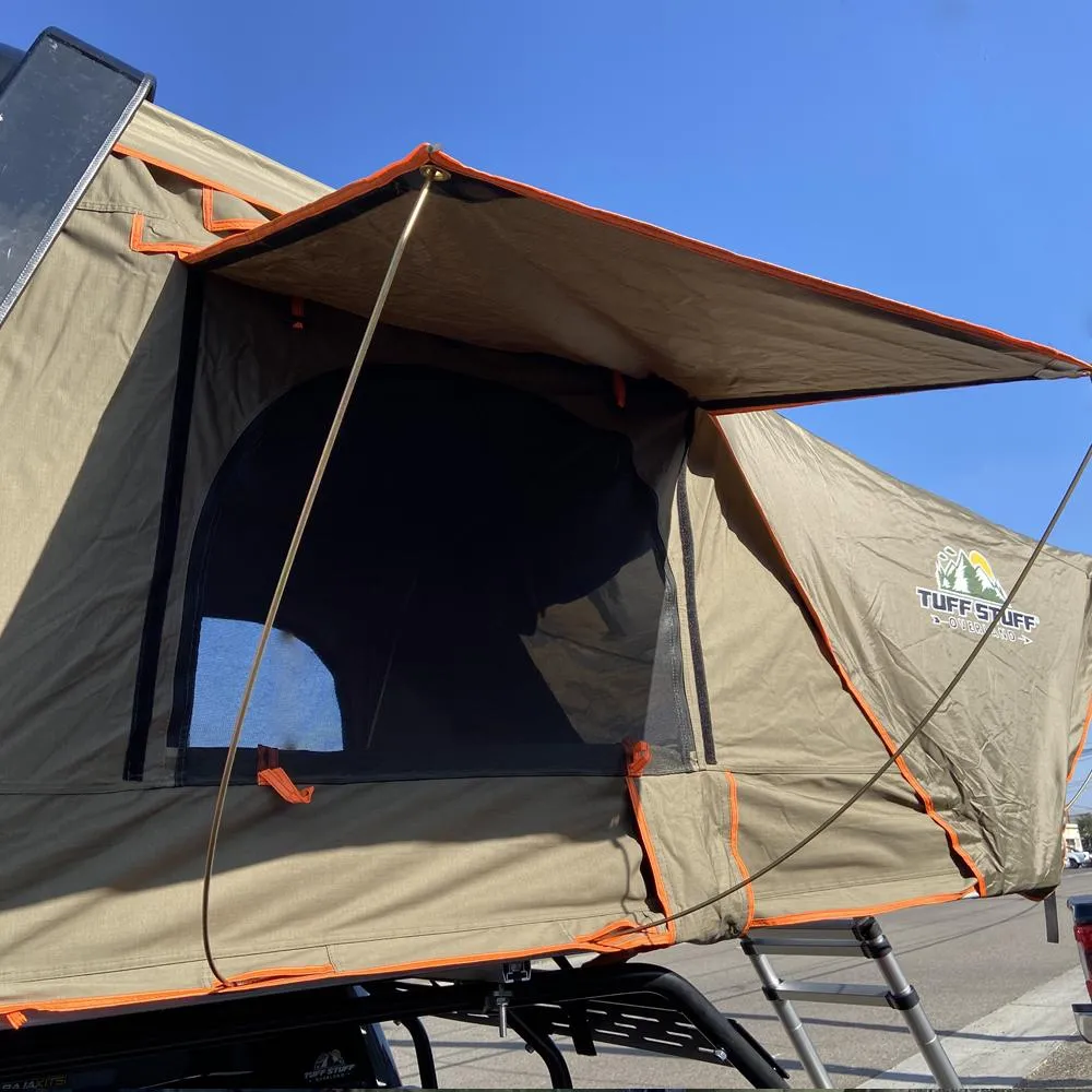 Tuff Stuff Alpha 2 Hard Shell Roof Top Tent - TS-RTT-CS2-BK