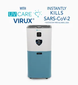 UV Care Super Plasma Air Pro w/ Medical Grade H14 HEPA Filter & ViruX Patented Technology