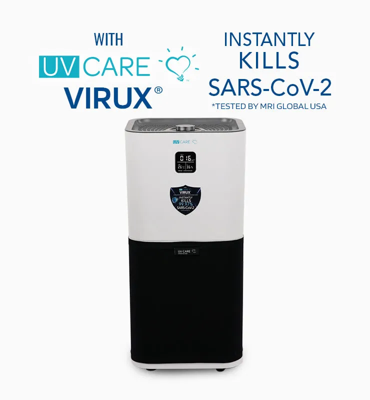 UV Care Super Plasma Air Pro w/ Medical Grade H14 HEPA Filter & ViruX Patented Technology