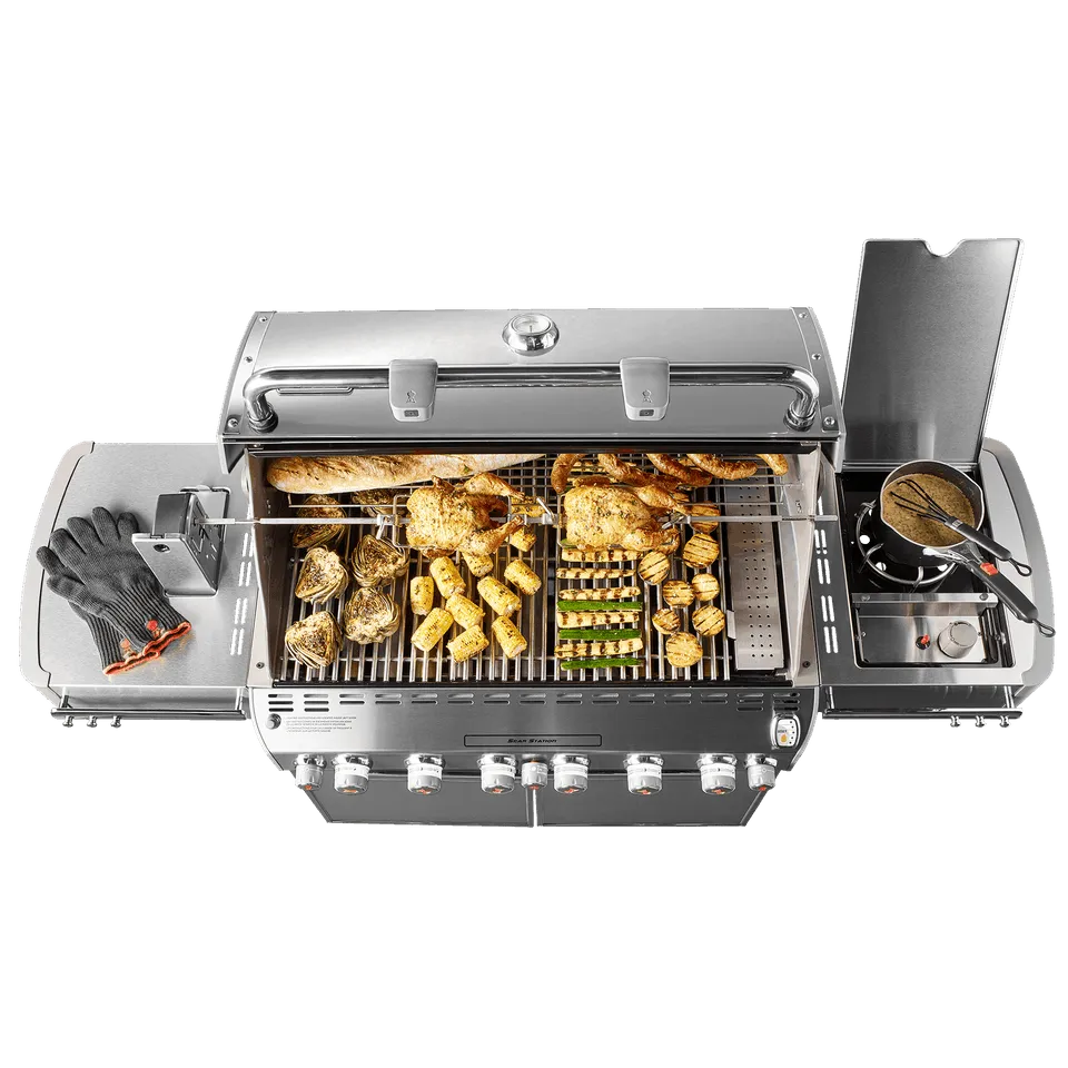 Weber Summit S670 – 6 Burners Stainless Steel Gas BBQ Grill